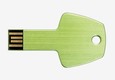 Memoria USB llave verde lima
