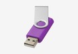 Memoria USB violeta