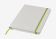 spectrum-elastique-couleur-citron-vert-01 carnet-de-note-A5-notebook-blanc-goodies